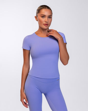 Lyla Tee | Cornflower Blue