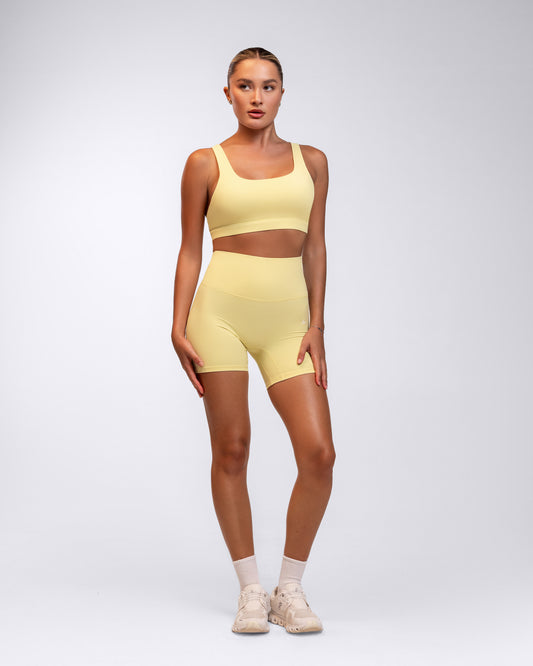 Nova Crop | Lemon Yellow