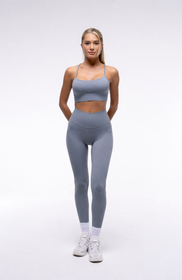 Kelly Sports Bra | Stone Blue