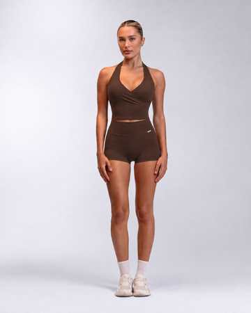 Sienna 4" Shorts | Chocolate Brown