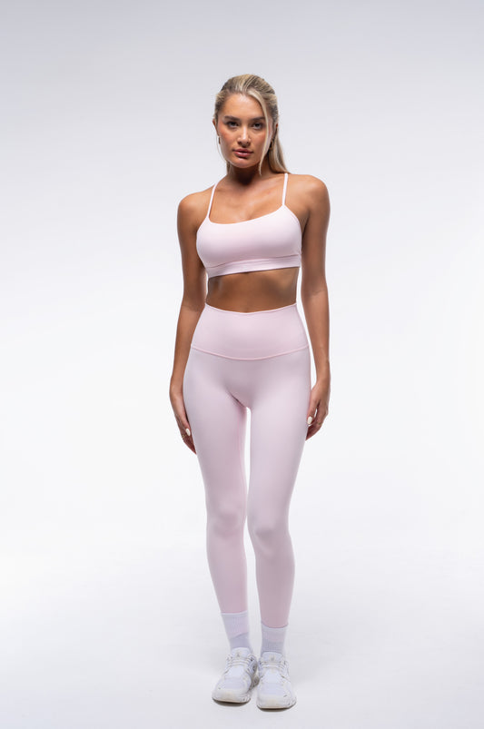 Hailey Sports Bra | Ballet Pink