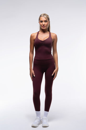 Kori Flow Leggings | Vintage Maroon