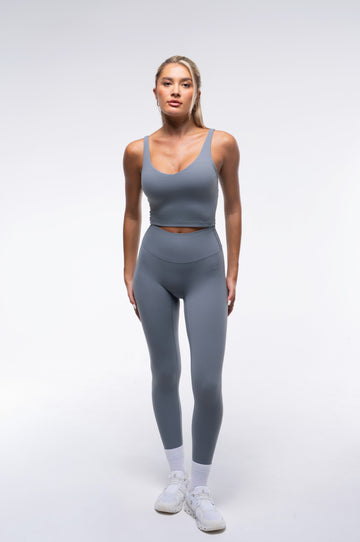Leni Flow Leggings | Stone Blue