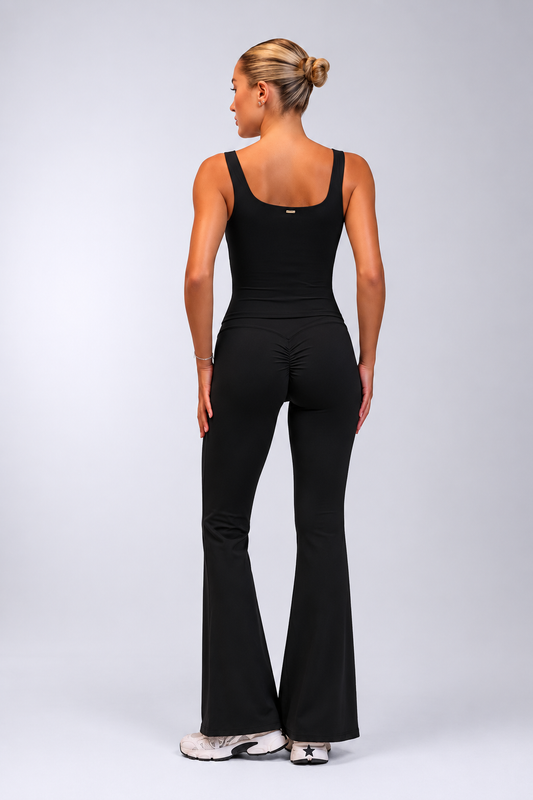 Sol Wide-Strap Tank | Black