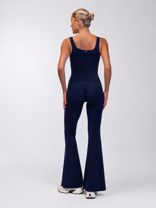 Sol Wide-Strap Tank | Dark Navy
