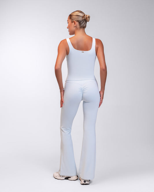 Sol Wide-Strap Tank | Ice Blue